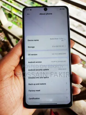 Xiaomi Redmi Note 12 256 GB Blue