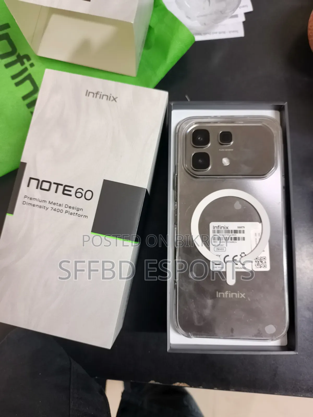 Infinix Note 60 Pro 256 GB Gray
