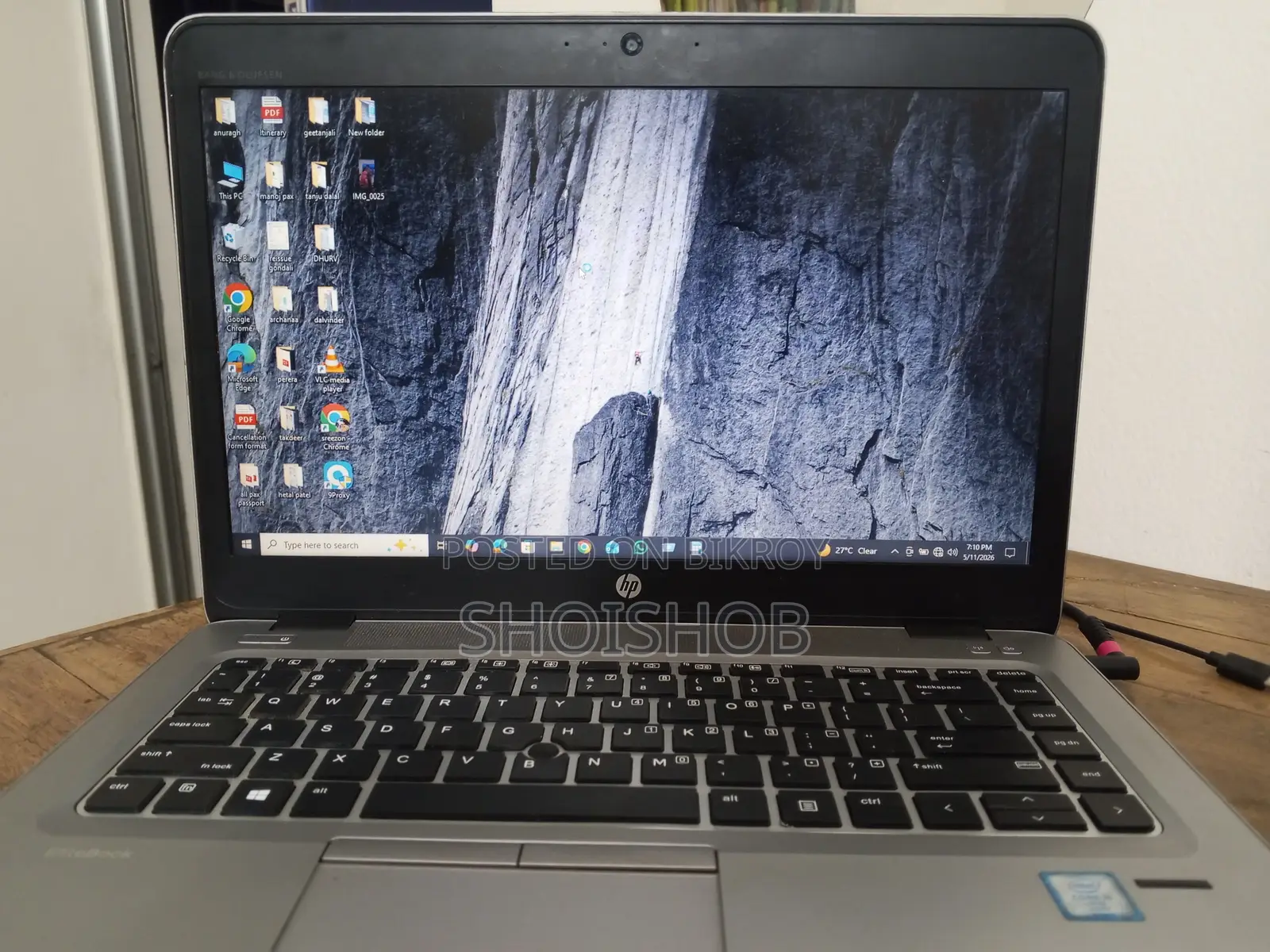 Laptop HP EliteBook 840 G3 4GB Intel Core I5 SSD 256GB