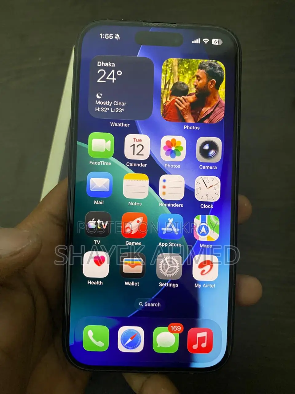 Apple iPhone 16 128 GB Gray