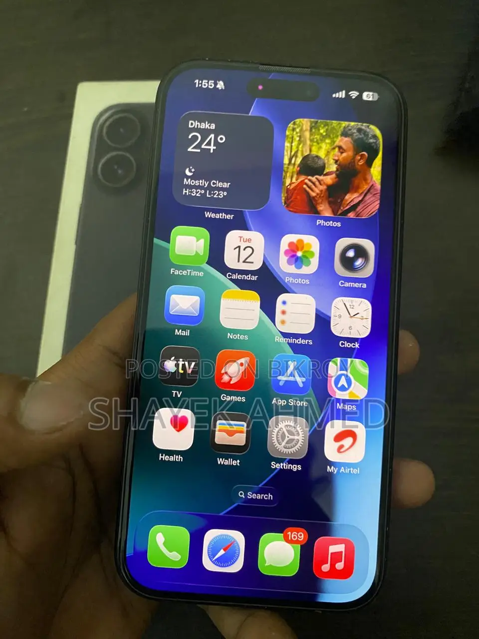 Apple iPhone 16 128 GB Gray
