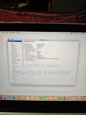Laptop Apple MacBook 2012 8GB Intel Core I5 SSD 128GB