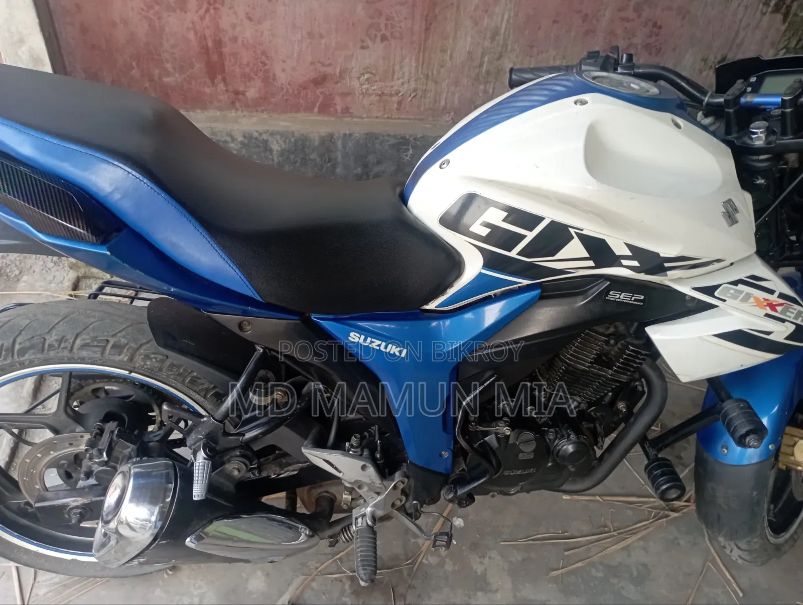 Suzuki Gixxer Monotone 2017 White