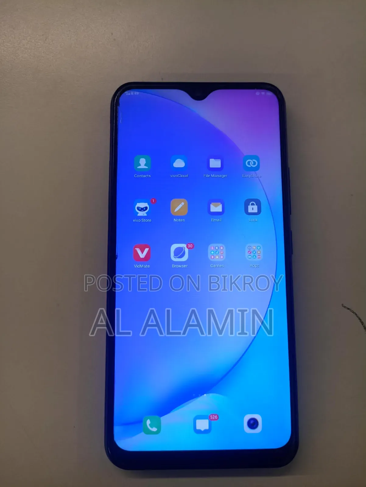 Vivo Y15 64 GB Blue