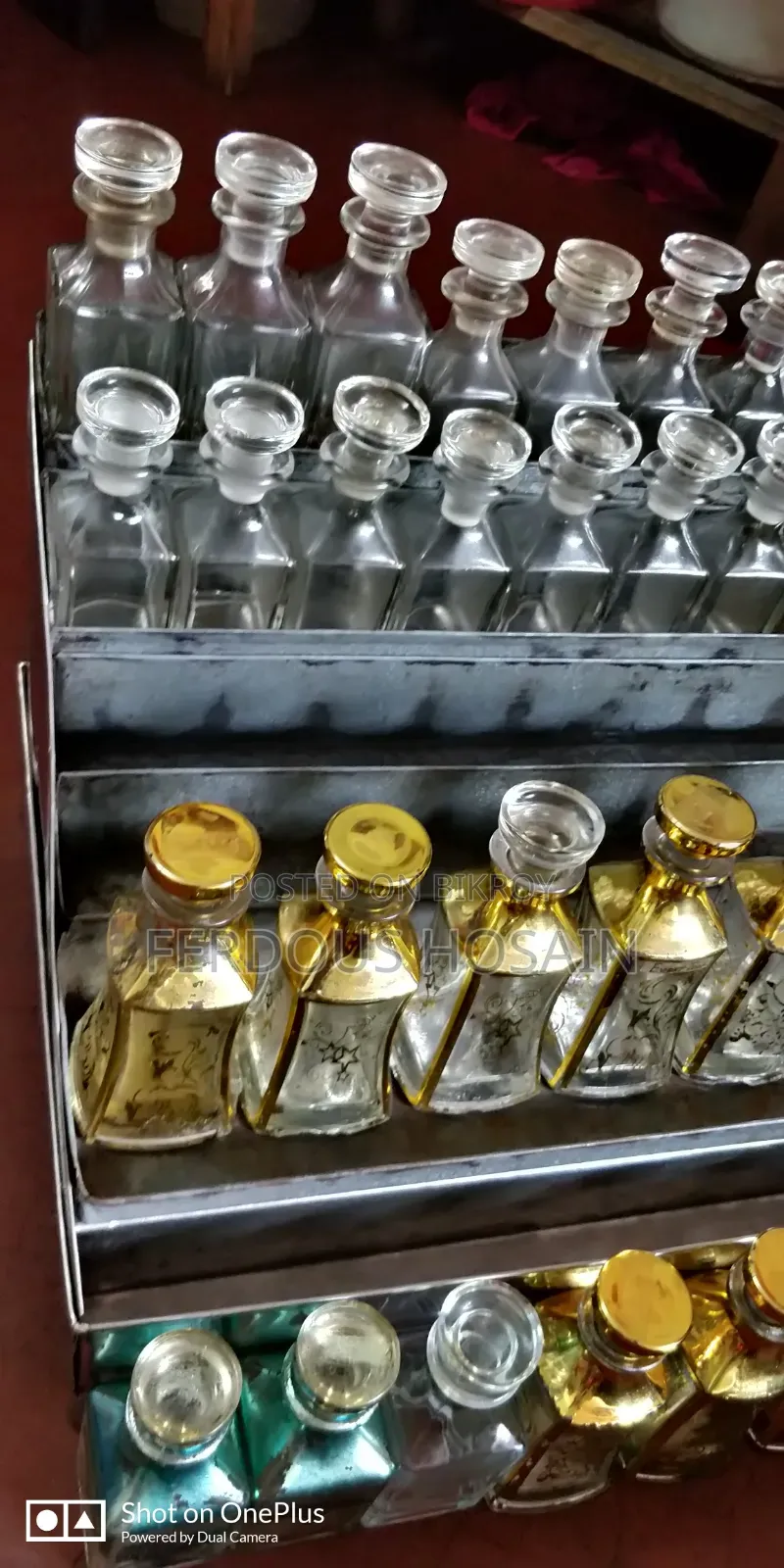 Stainless Steel Attar Rack