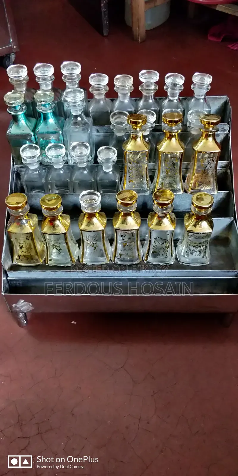 Stainless Steel Attar Rack