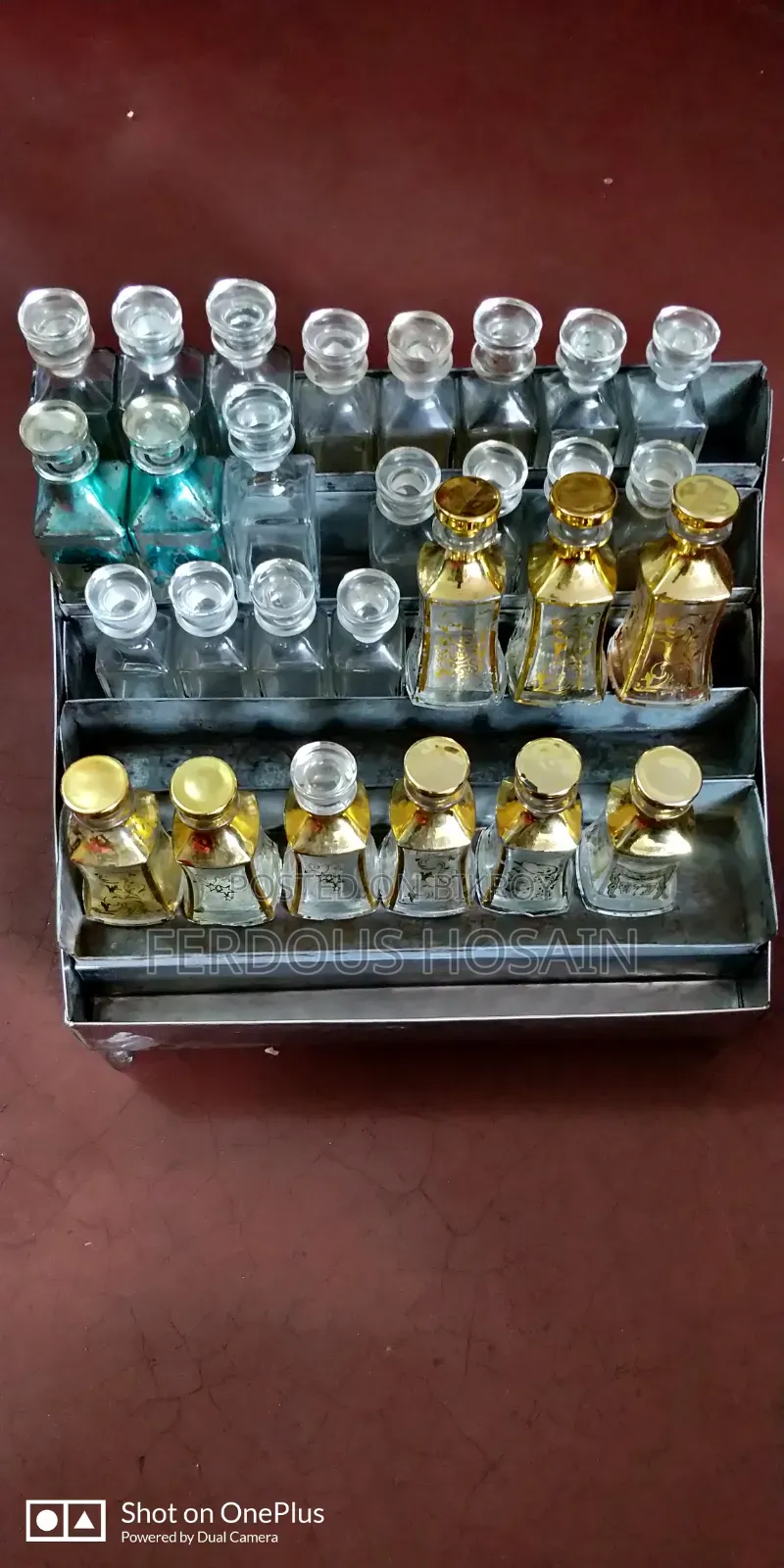 Stainless Steel Attar Rack