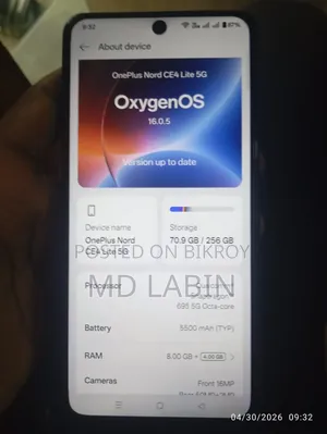 OnePlus Nord CE4 Lite 256 GB Blue