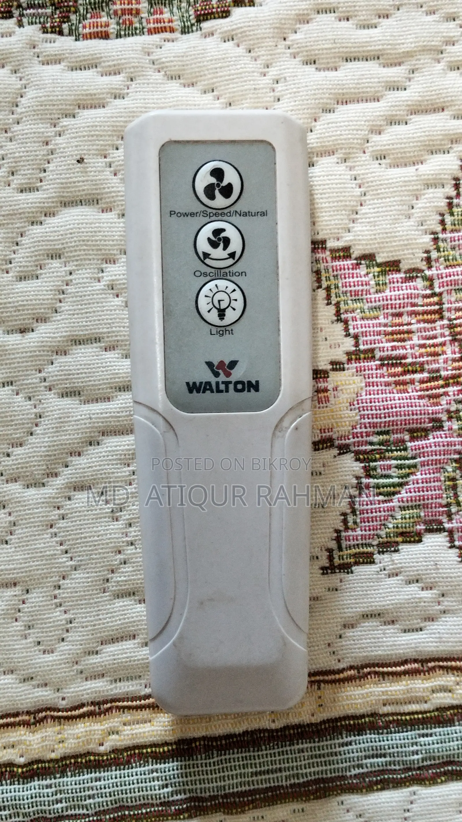 Wolton Rechargeable Fan