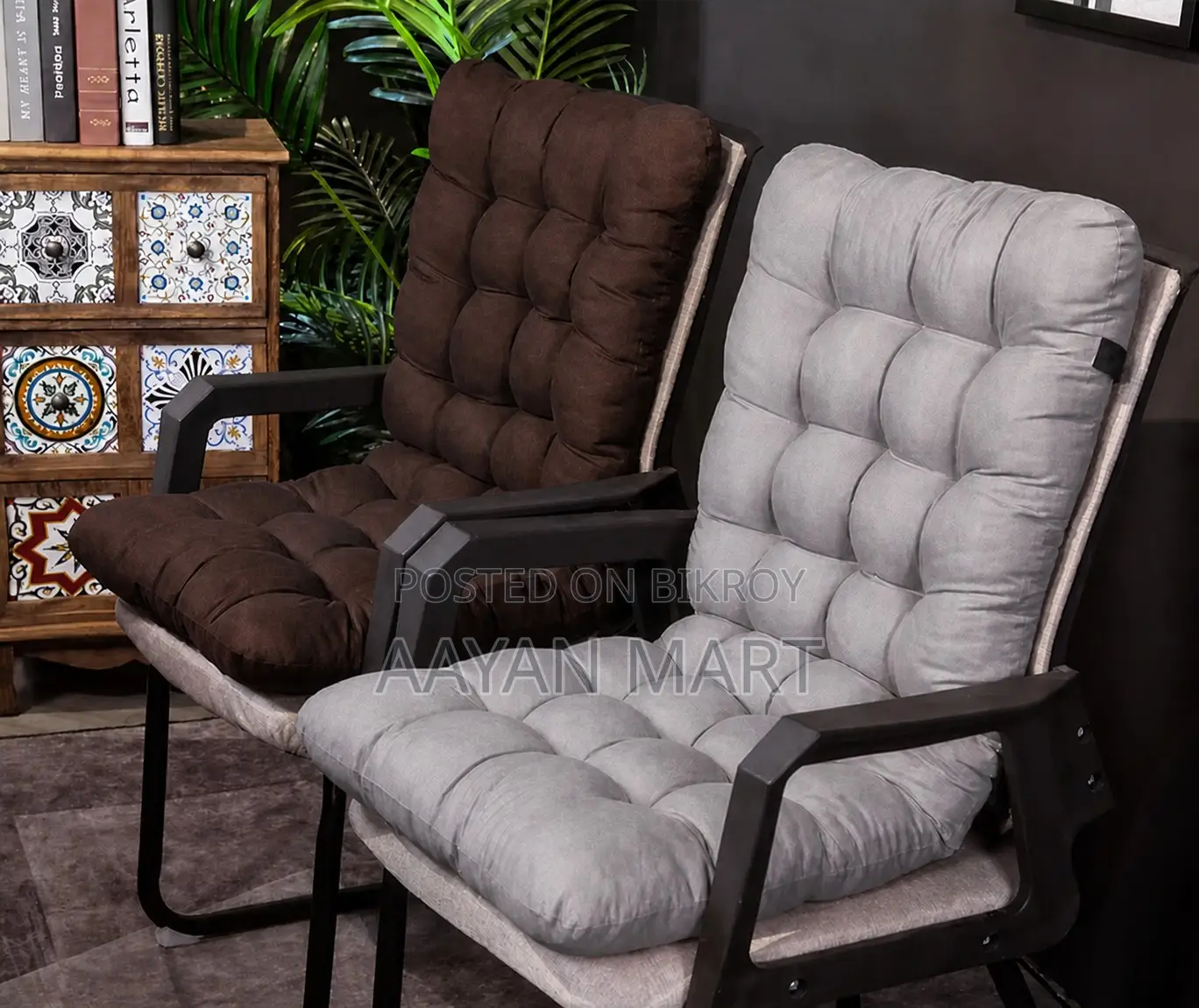Soft and Comfortable Back Support and Seat Pads for Office Chair,