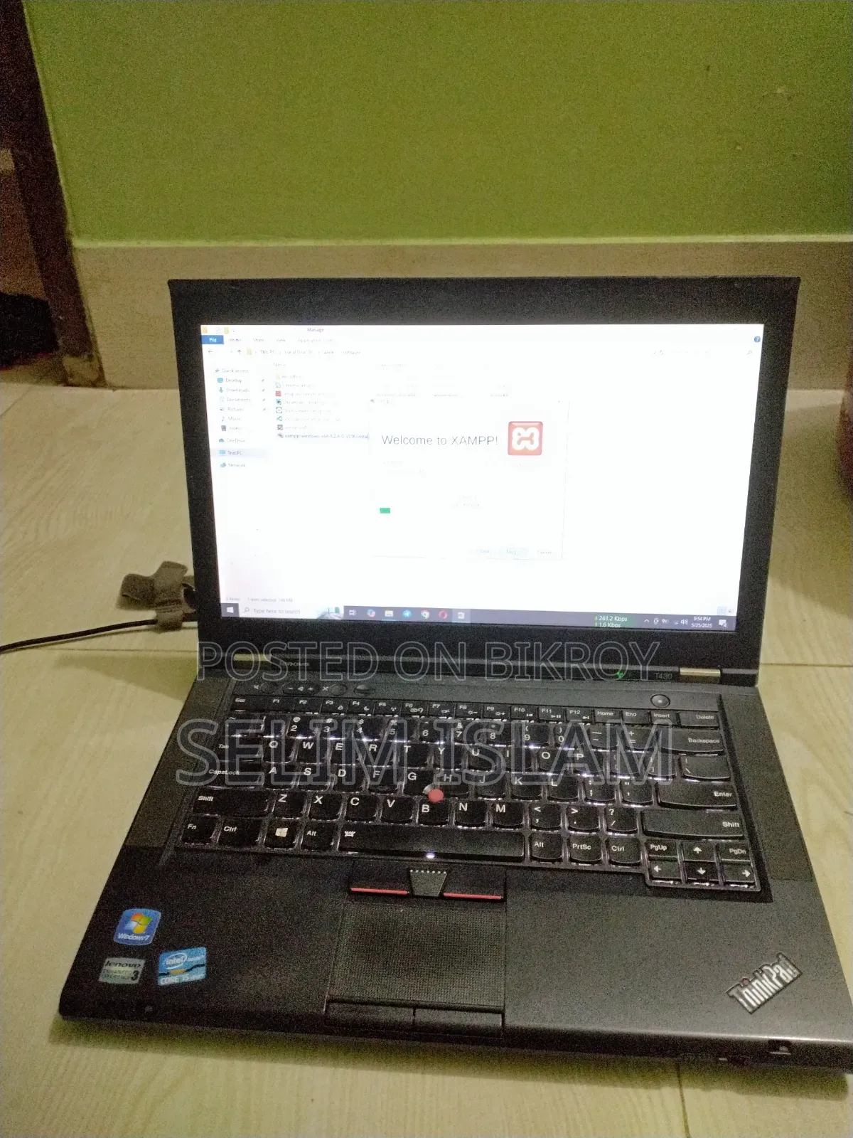 Laptop Lenovo ThinkPad T430 4GB Intel Core I5 SSD 128GB