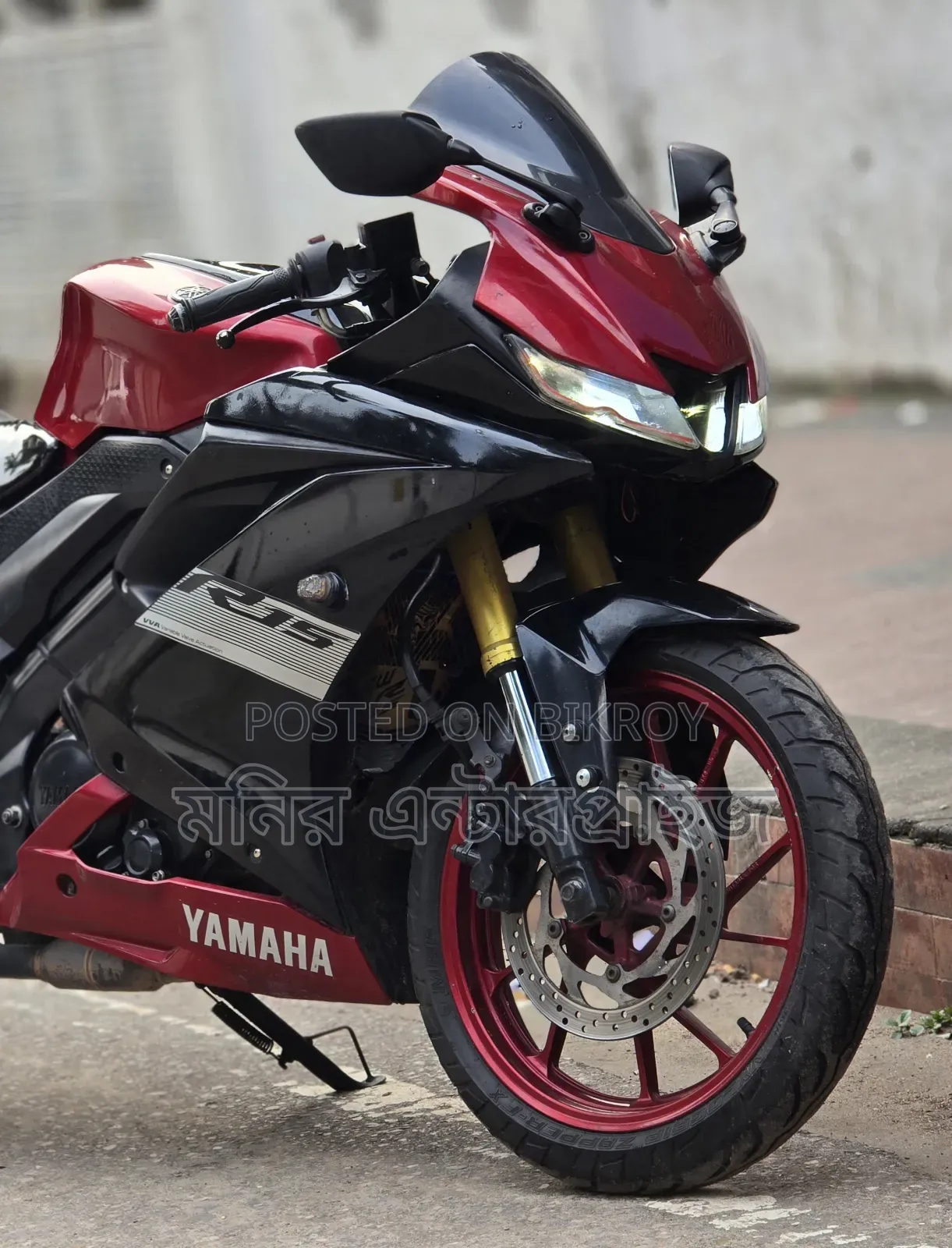 Yamaha R1 2018 Black