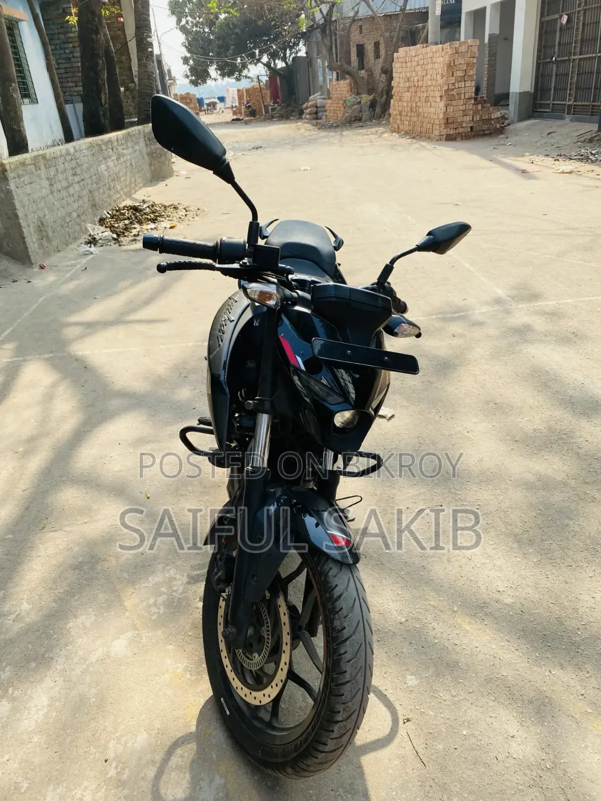 New Bajaj Pulsar NS 160 2024 Black