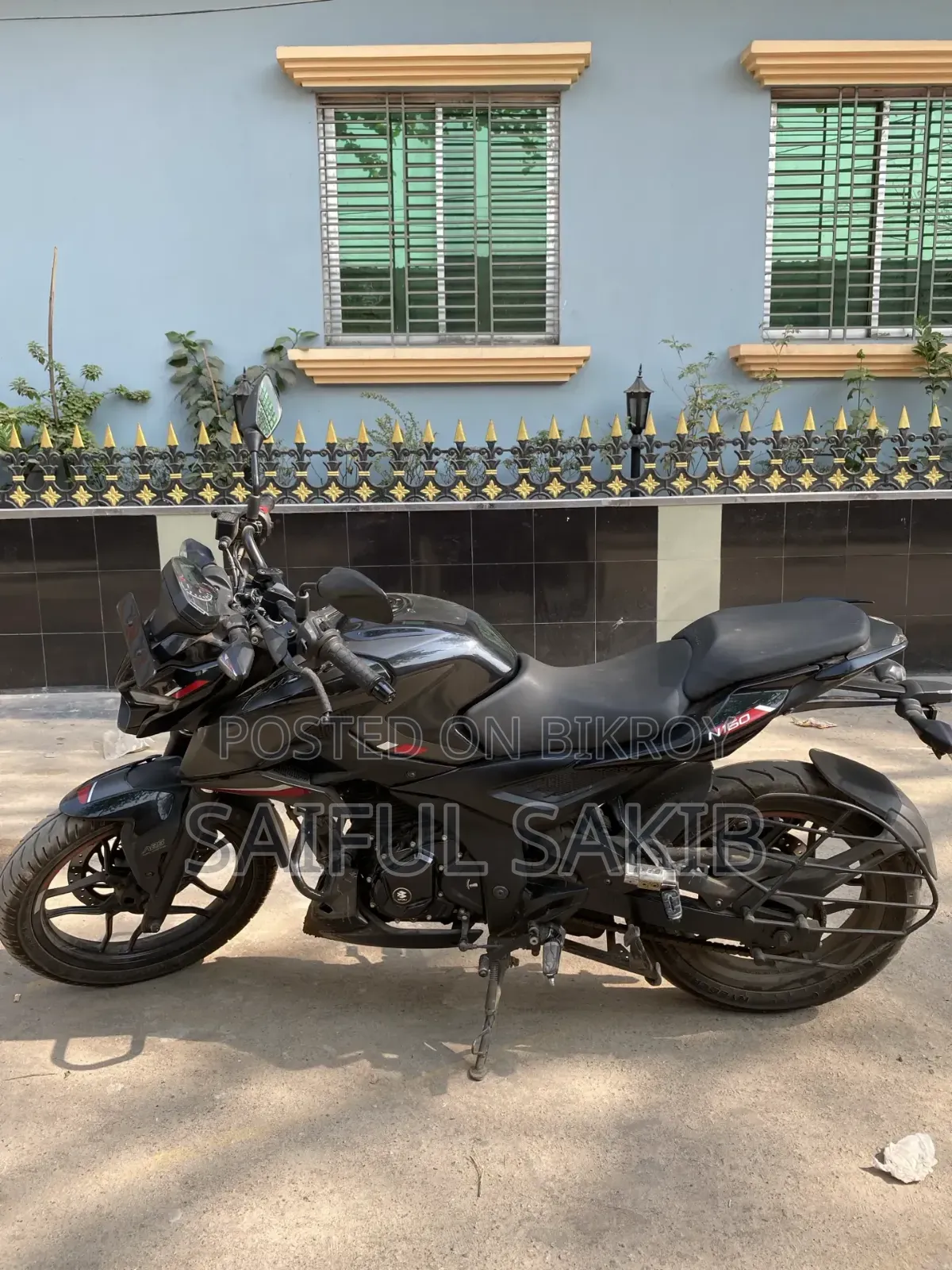 New Bajaj Pulsar NS 160 2024 Black