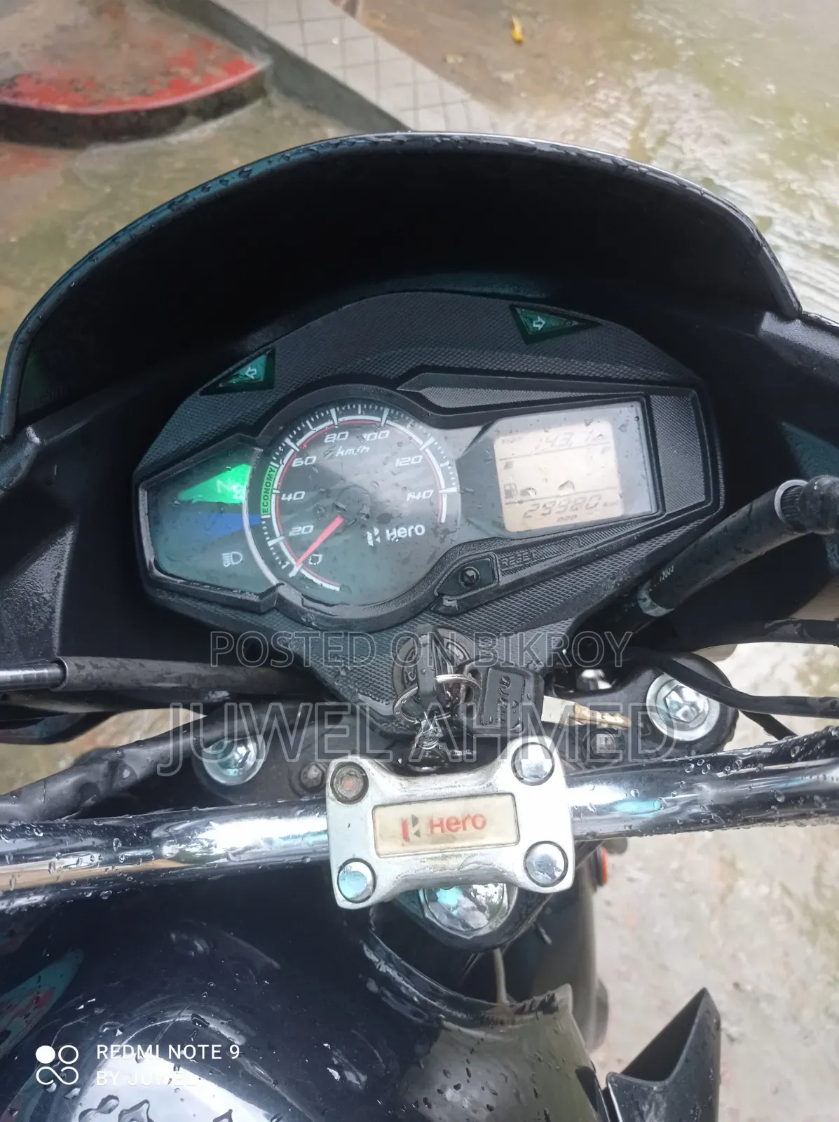 Hero Glamour BS4 2021 Black
