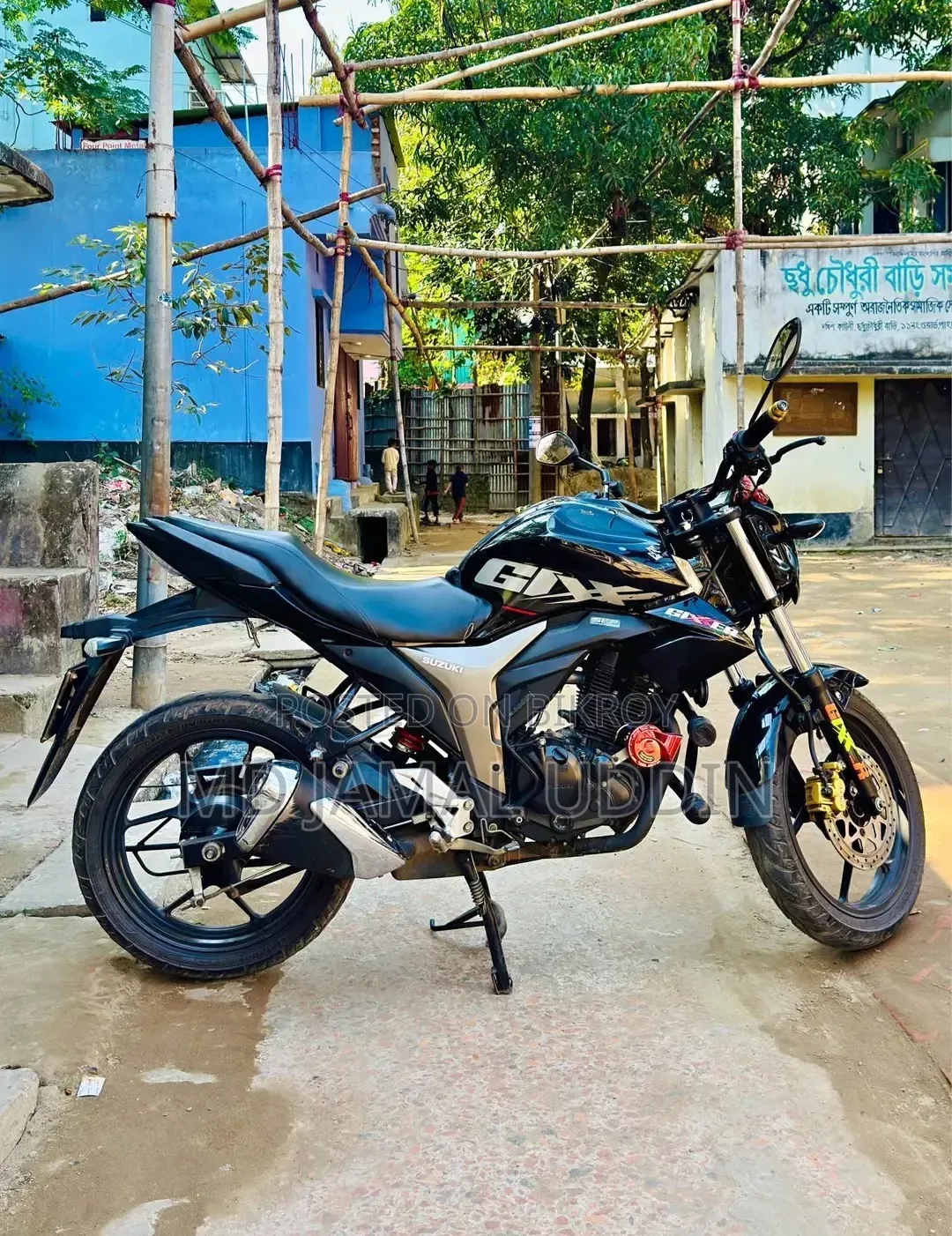Suzuki Gixxer Monotone 2023 Black