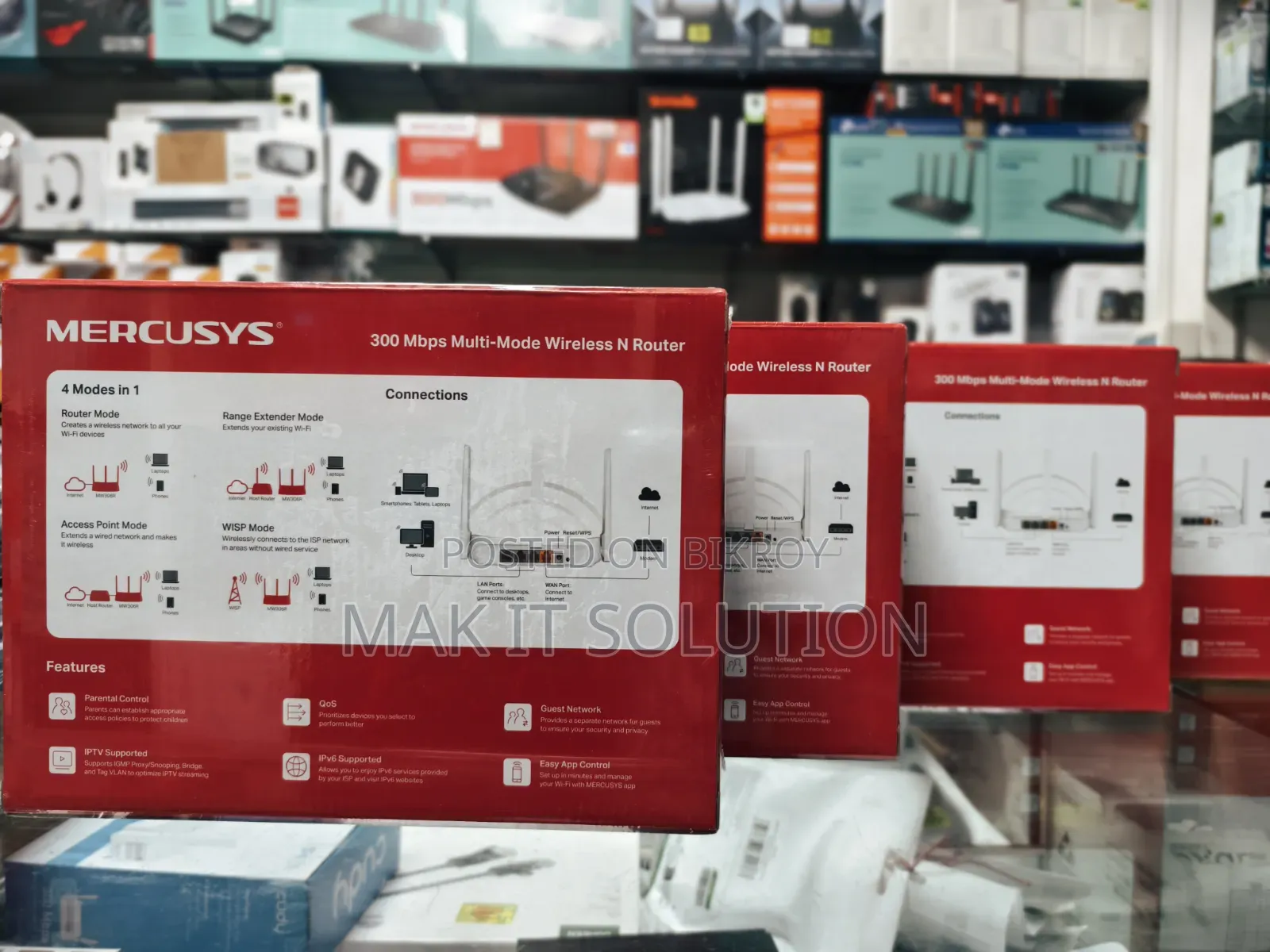 Mercusys Mw306r 300mbps Wifi Router