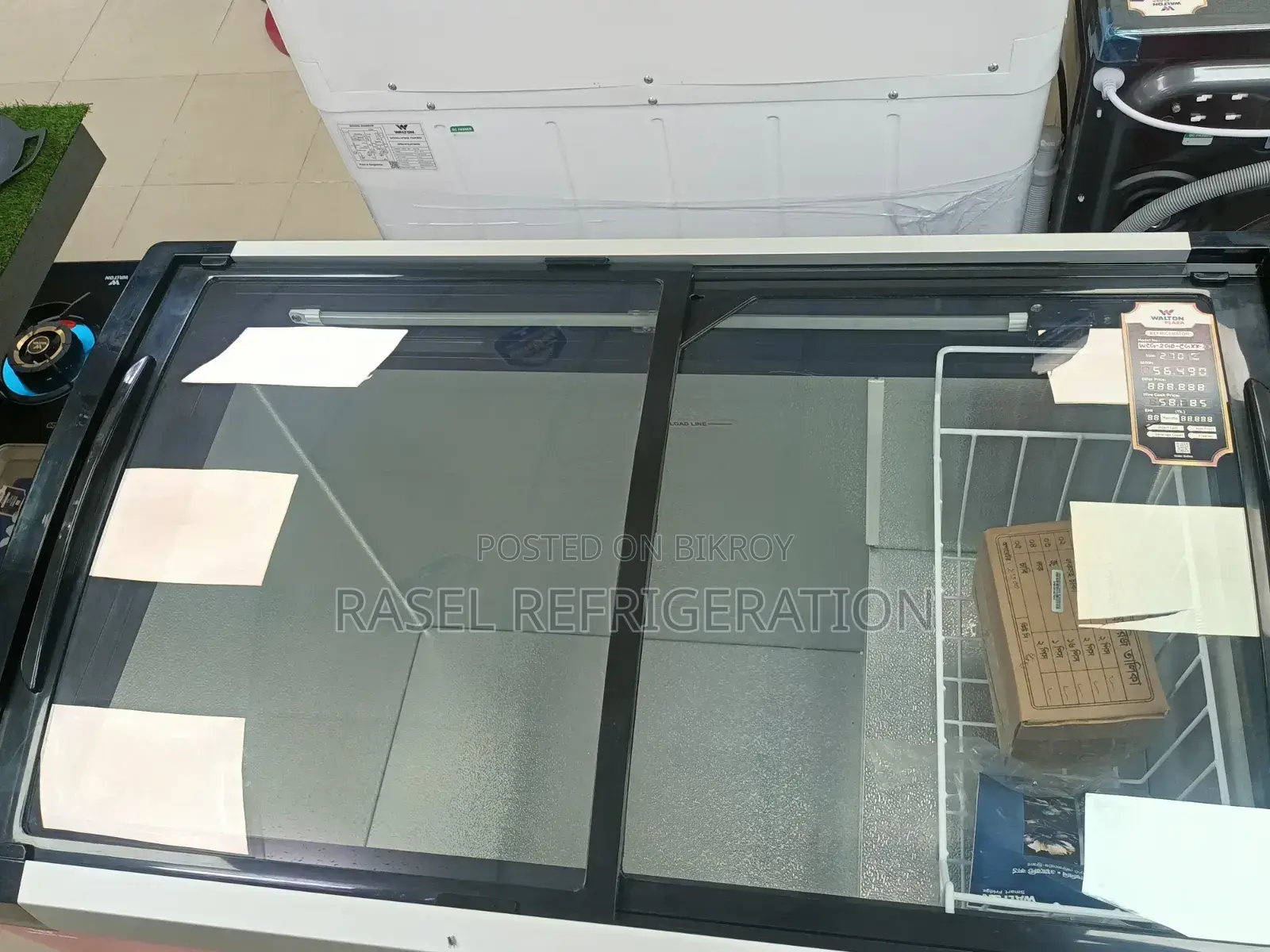 270 Litre Walton Ice Cream Deep Freezer Model WCG-2go-CGXX at 35% Discount.
