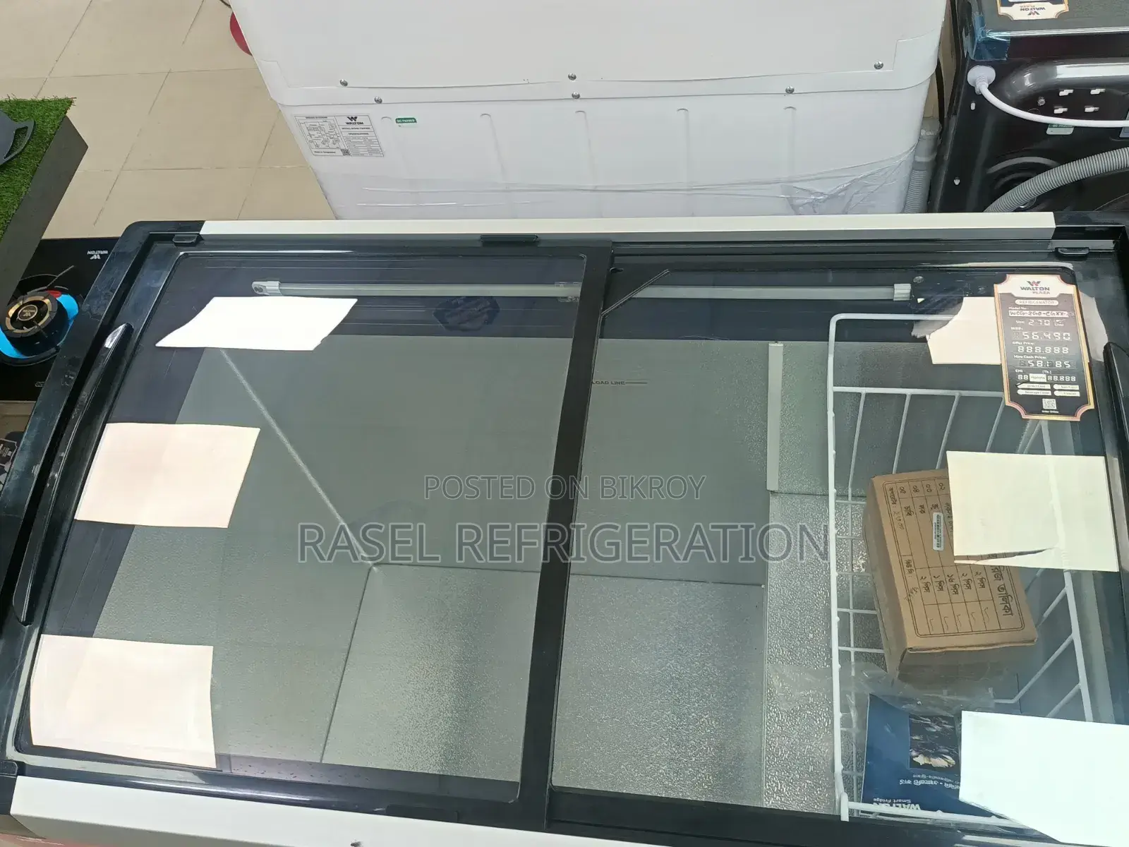 270 Litre Walton Ice Cream Deep Freezer Model WCG-2go-CGXX at 35% Discount.