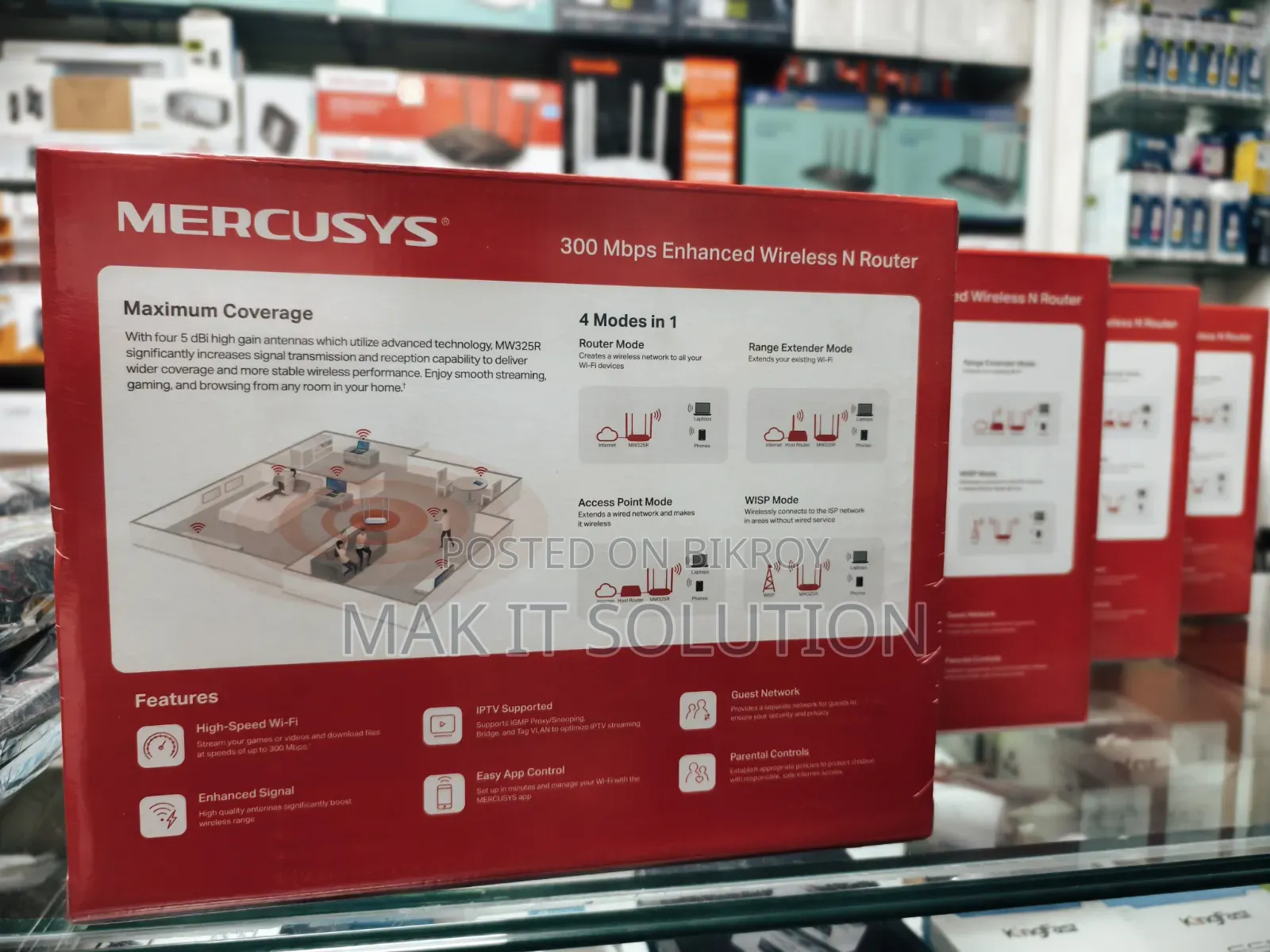 Mercusys Mw325r 300mbps Wifi Router