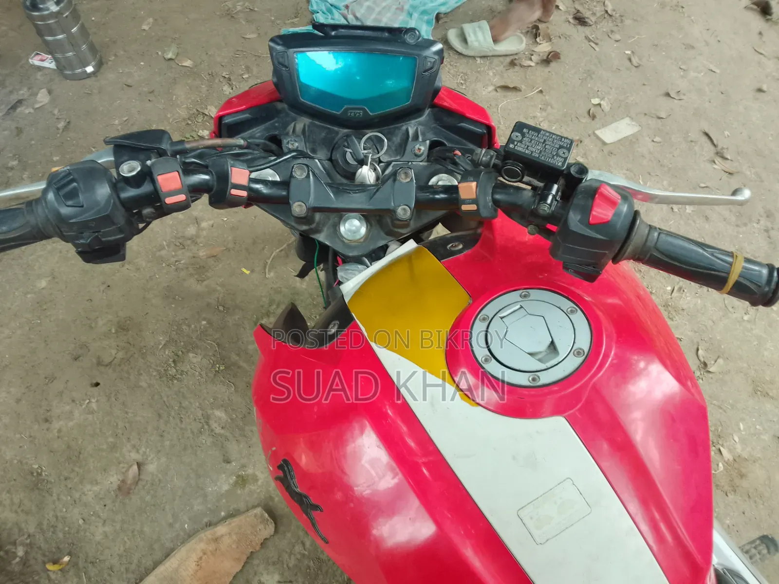 TVS Apache RTR 160 4V 2019 Red