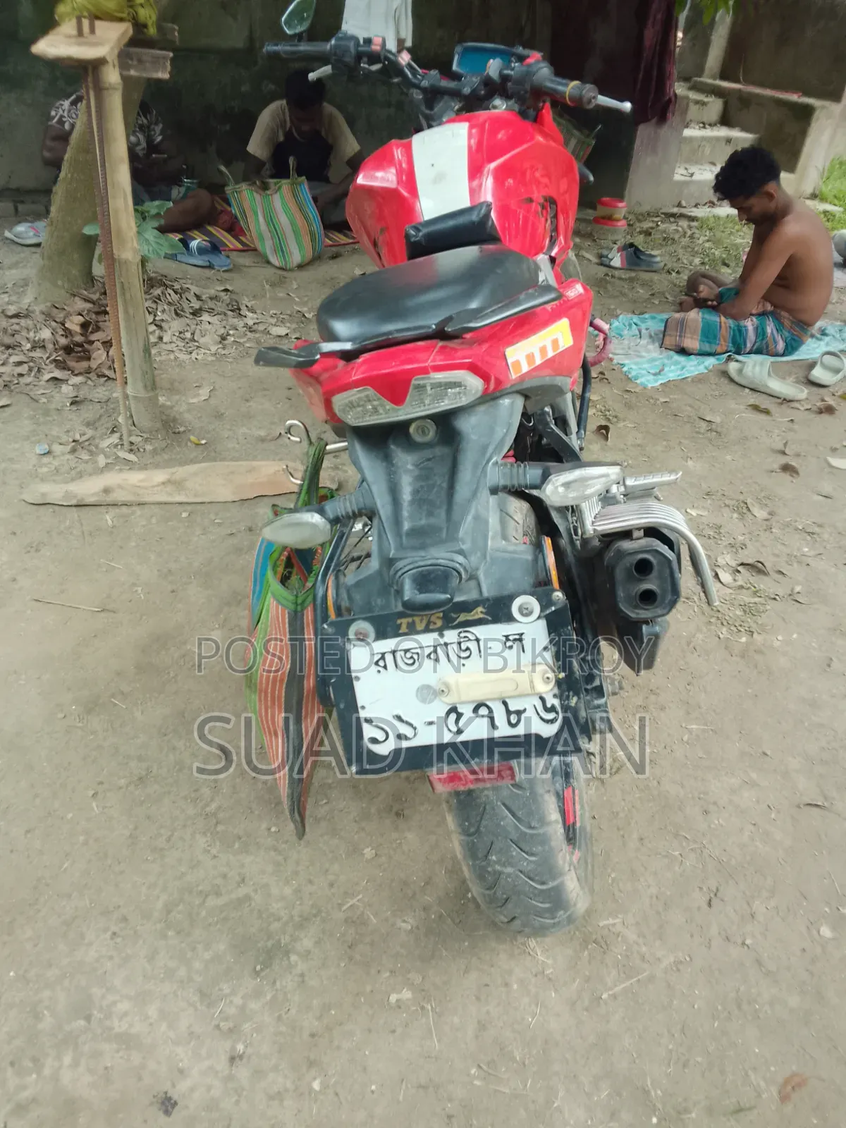 TVS Apache RTR 160 4V 2019 Red