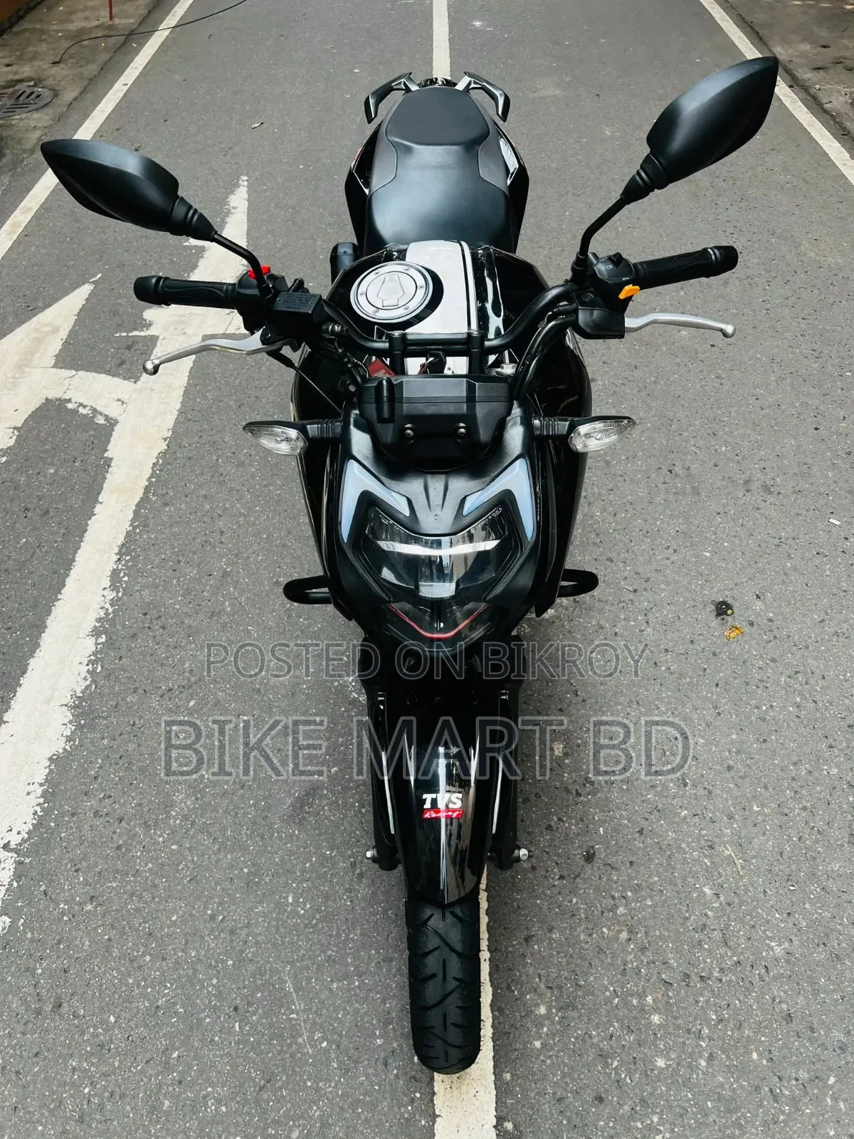 TVS Apache RTR 160 4V 2023 Black