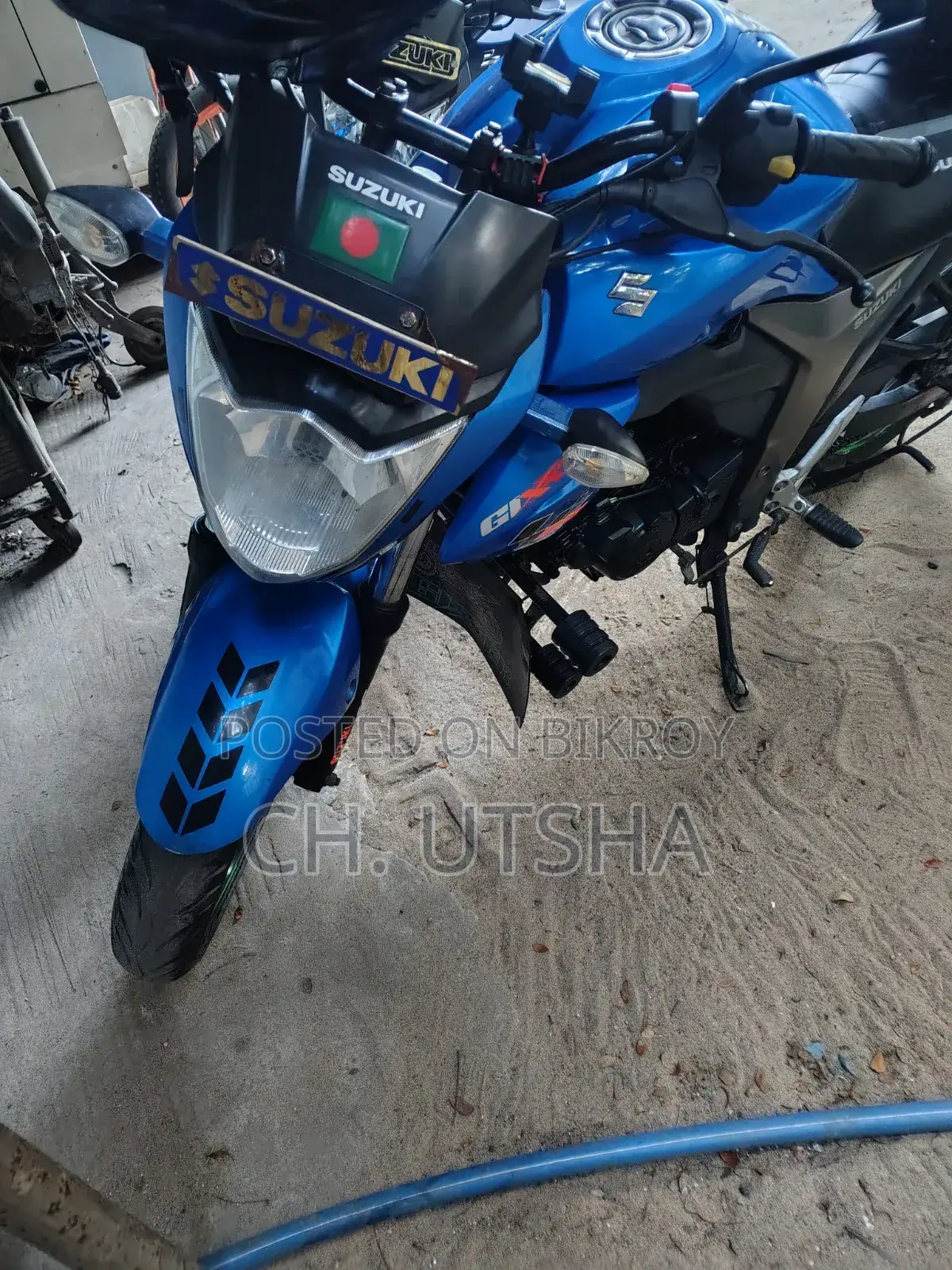 Suzuki Gixxer Monotone 2021 Blue
