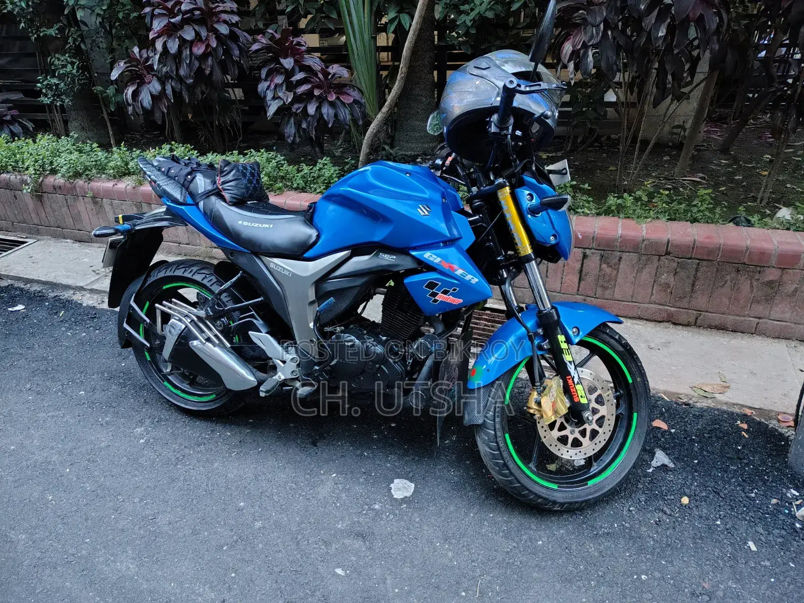 Suzuki Gixxer Monotone 2021 Blue