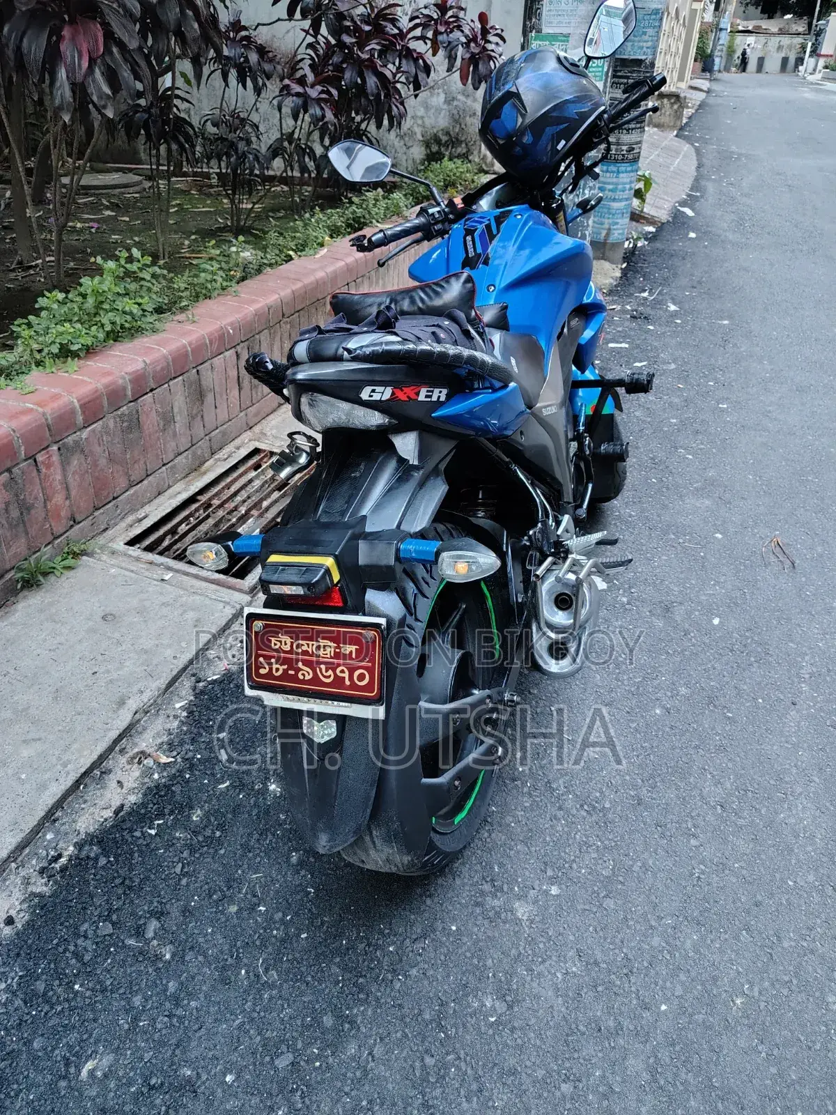 Suzuki Gixxer Monotone 2021 Blue