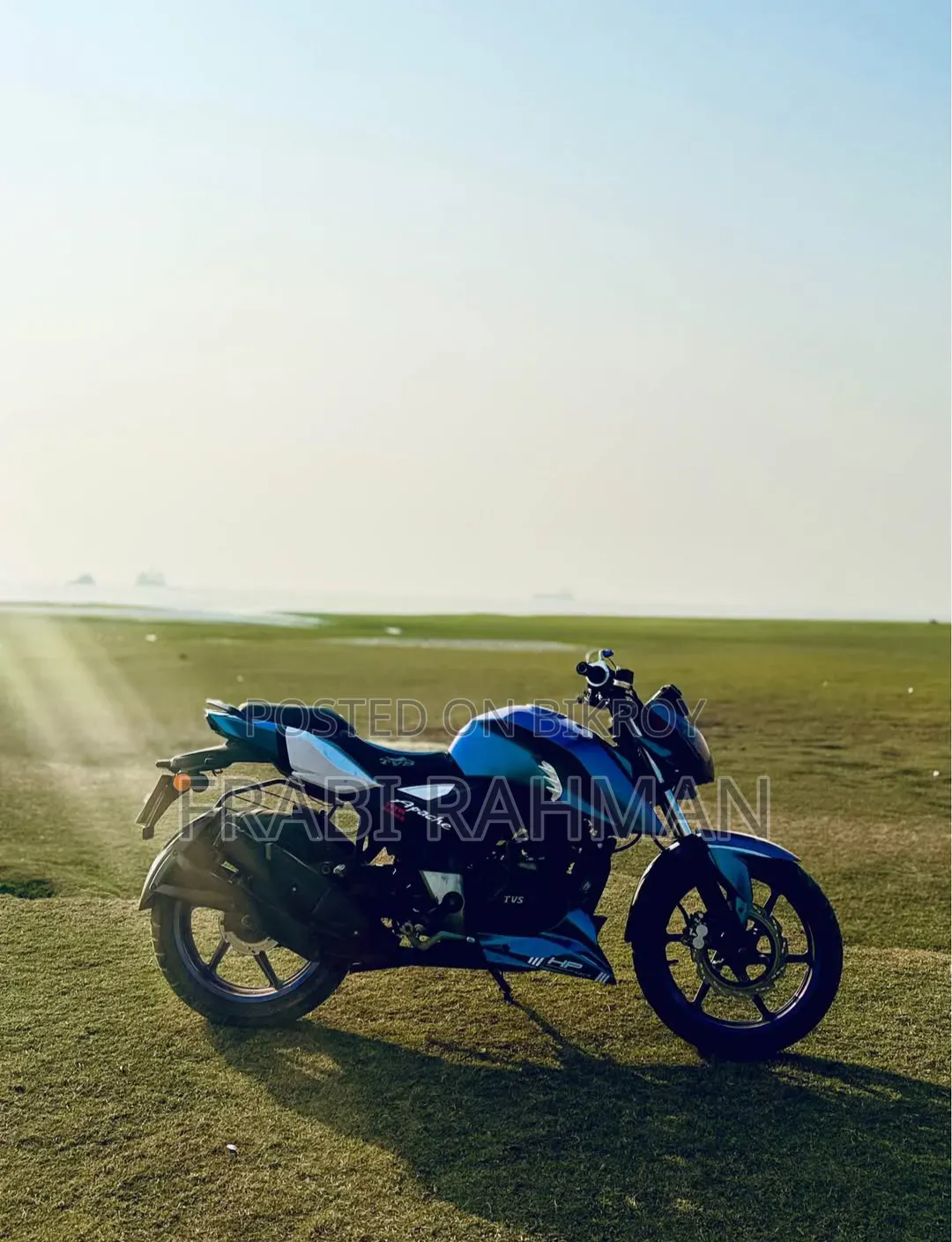 TVS Apache 160 4V 2019 Blue