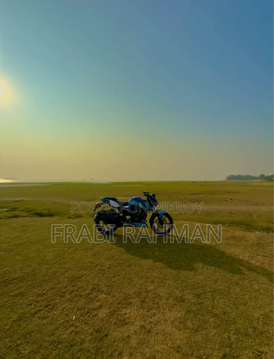 TVS Apache 160 4V 2019 Blue