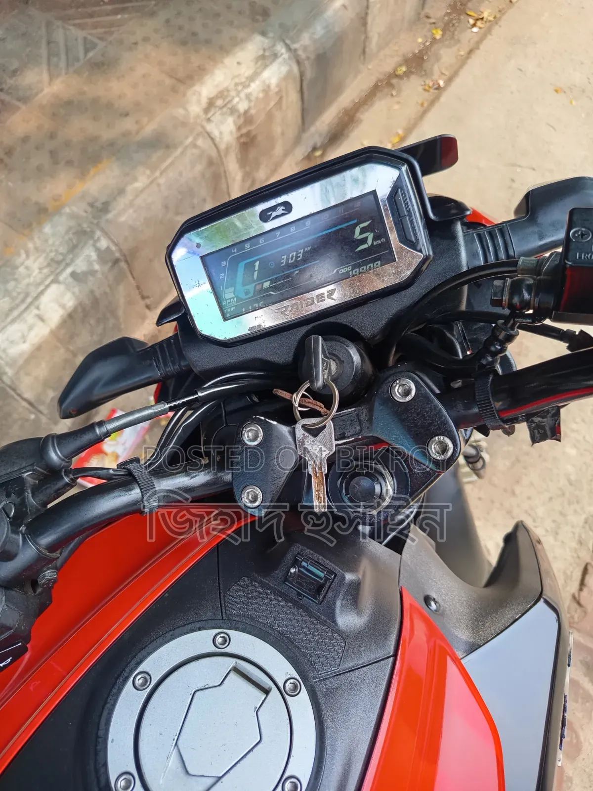 TVS Raider 125 2024 Red