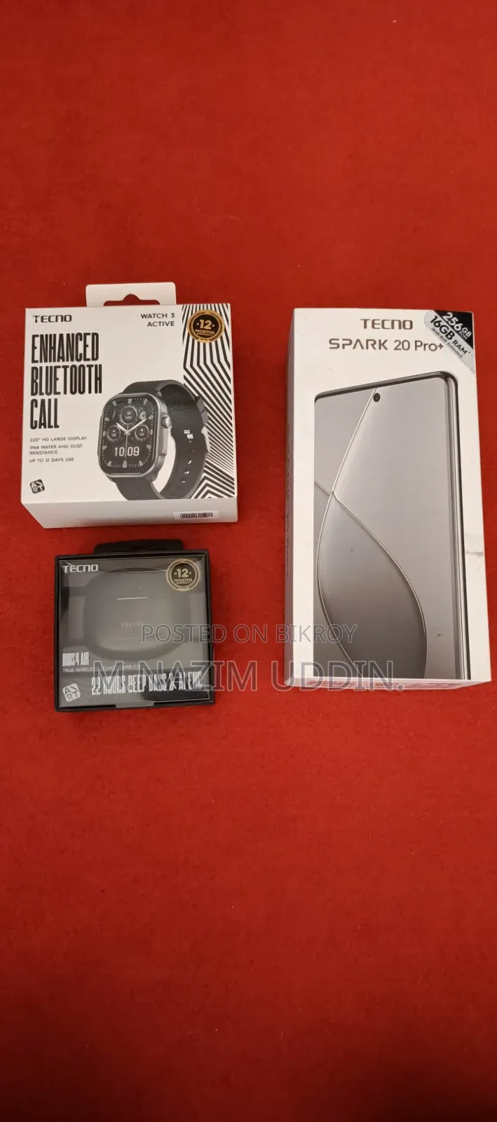 New Tecno Spark 20 Pro Plus 256 GB