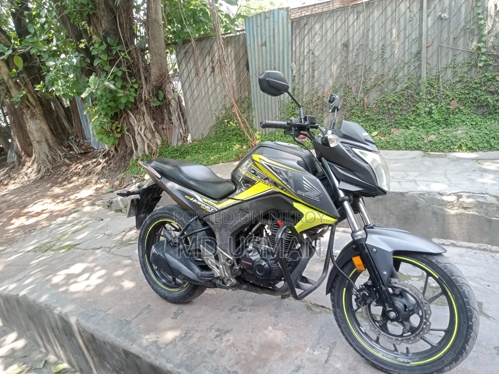 Honda Hornet 2018 Green