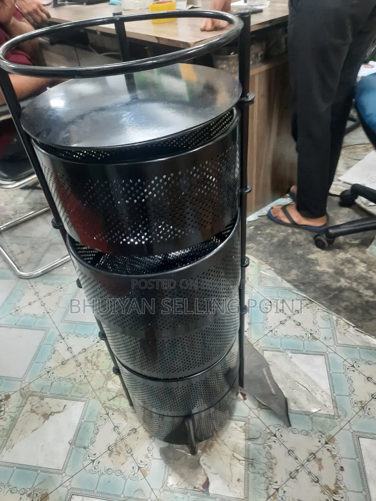 ৬ লেয়ারের রাউন্ড শেপ কিচেন র‍্যাক