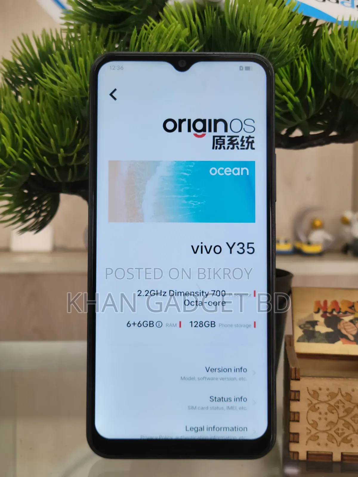 Vivo Y35 128 GB Black