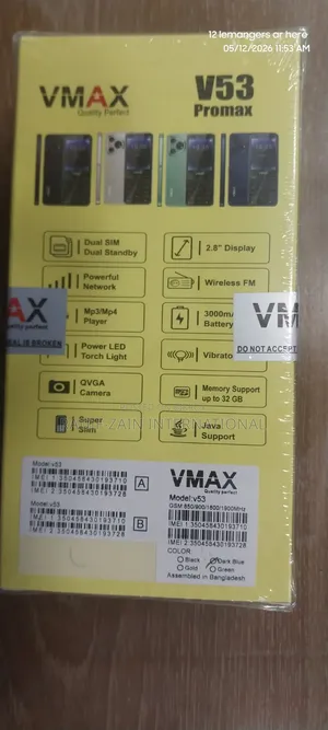 New Mobile Phone Blue
