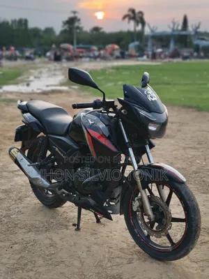 TVS Apache RTR 160 2V 2018 Black