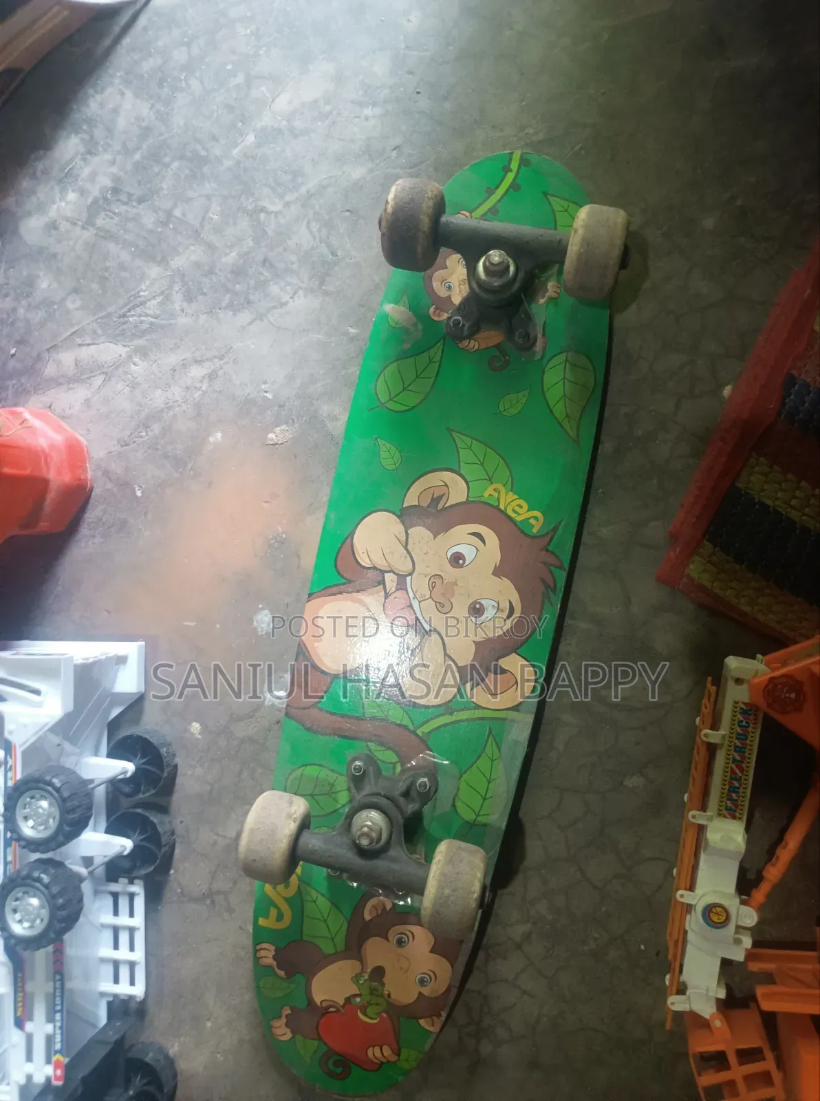 Skateboard+Track and Little Car Set