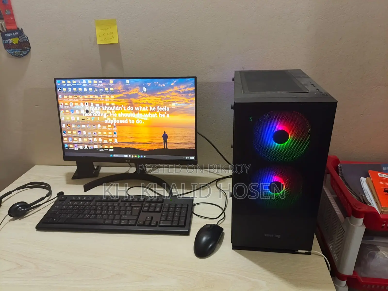 Desktop Computer Gigabyte GB-BSi3HA-6100 8GB Intel Core I3 SSD 256GB