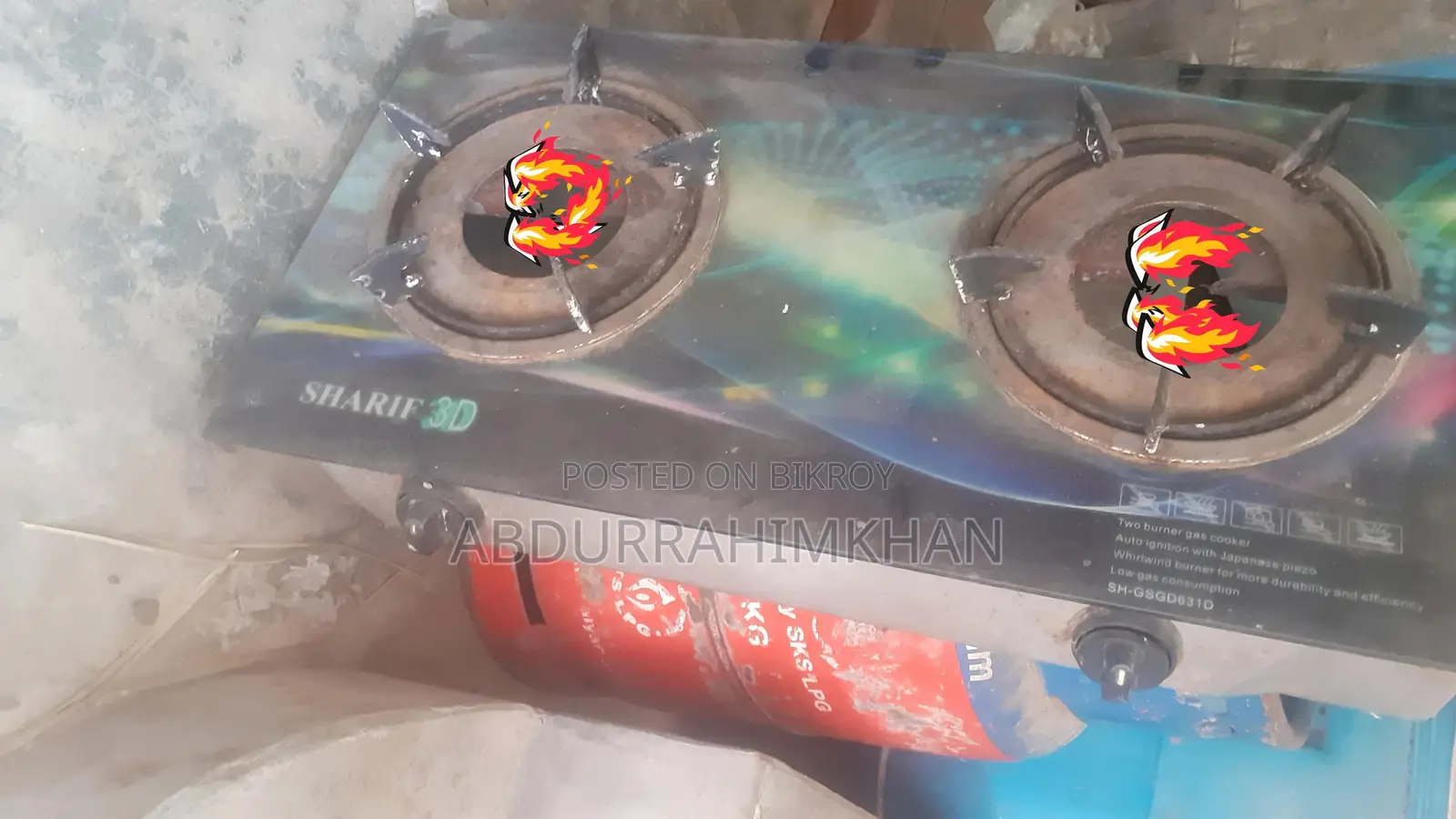 Sharif 3D (Glass Stove)