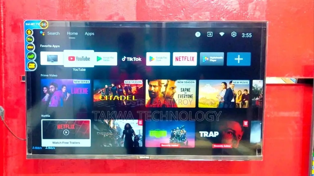 Walton-43" Inch Smart Android Frameless Voice Control Dolby Audio Sound