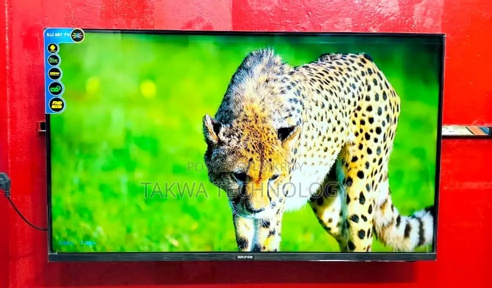 Walton-43" Inch Smart Android Frameless Voice Control Dolby Audio Sound