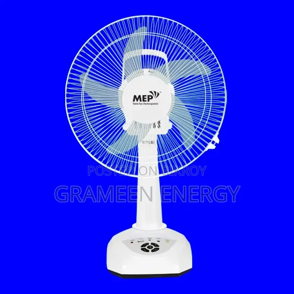 Mep 16" Swasti Rechargable Table Fan Mrtf1201