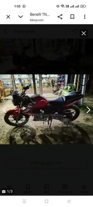 Benelli TNT 2019 Red