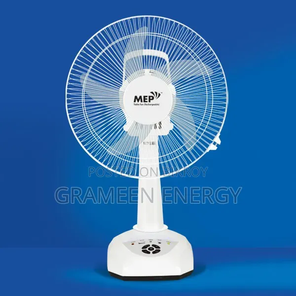 Mep 16" Swasti Rechargable Table Fan Mrtf1201