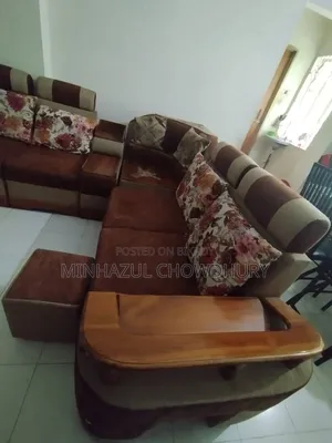 Exquisite and Luxurious L-Shape Corner Sofa Set (Fresh Condition)