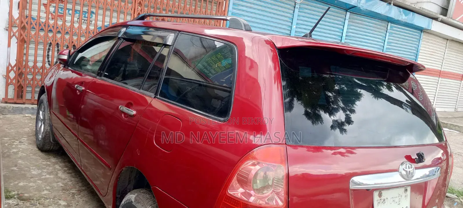 Toyota Corolla Fielder 2003 Red