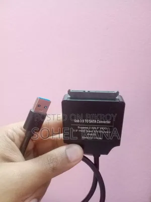 Laptop HDD With Sata to Usb Converter